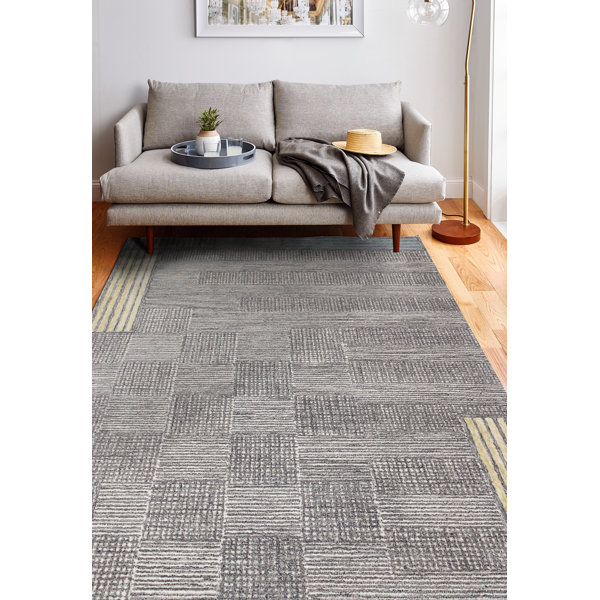 Darya Home Dagny Collection Transitional Abstract Area Rug Gray Wayfair